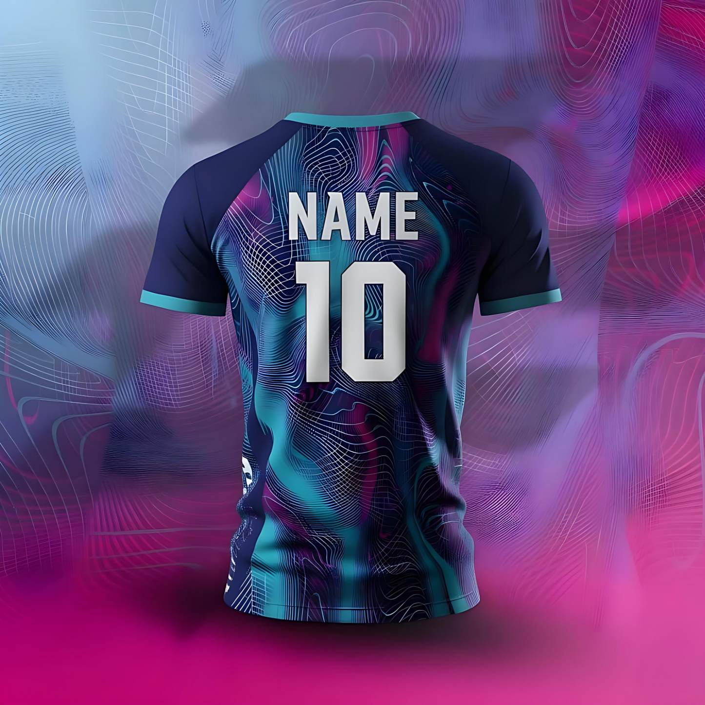 Neon Drift Custom Soccer Jersey / Kit