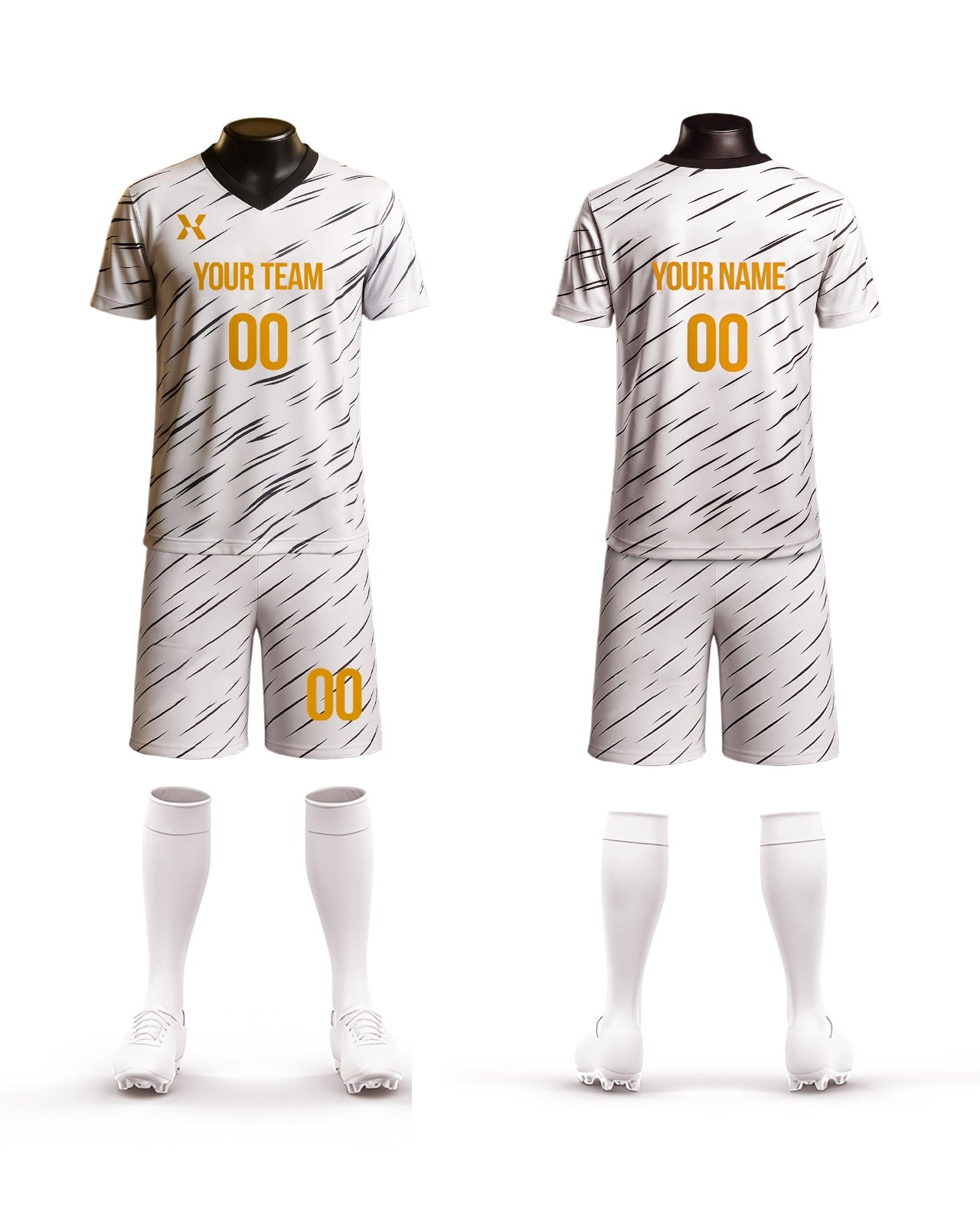 Holographic Strike Soccer Jersey / Custom Kit