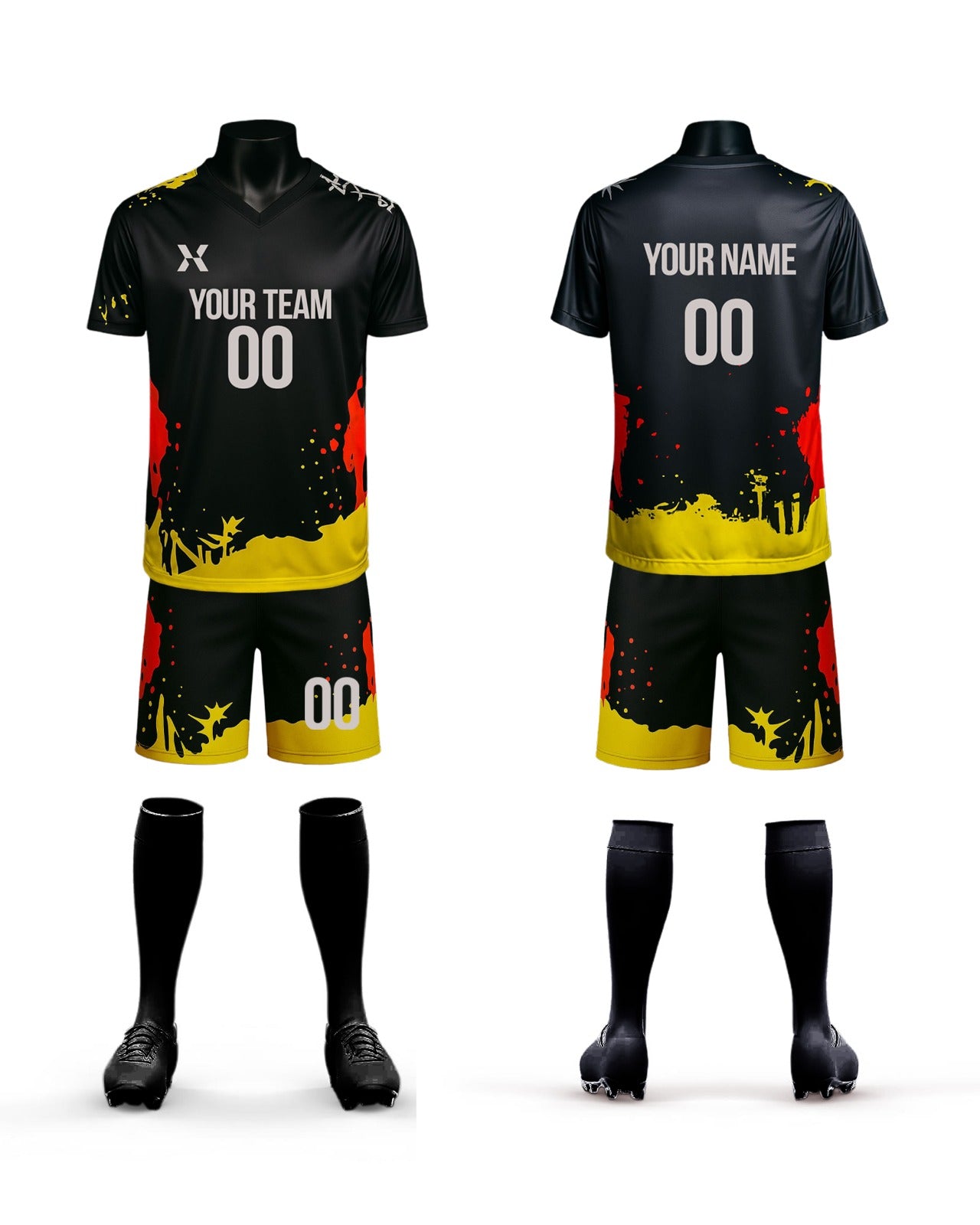 Urban Graffiti Soccer Jersey / Custom Kit