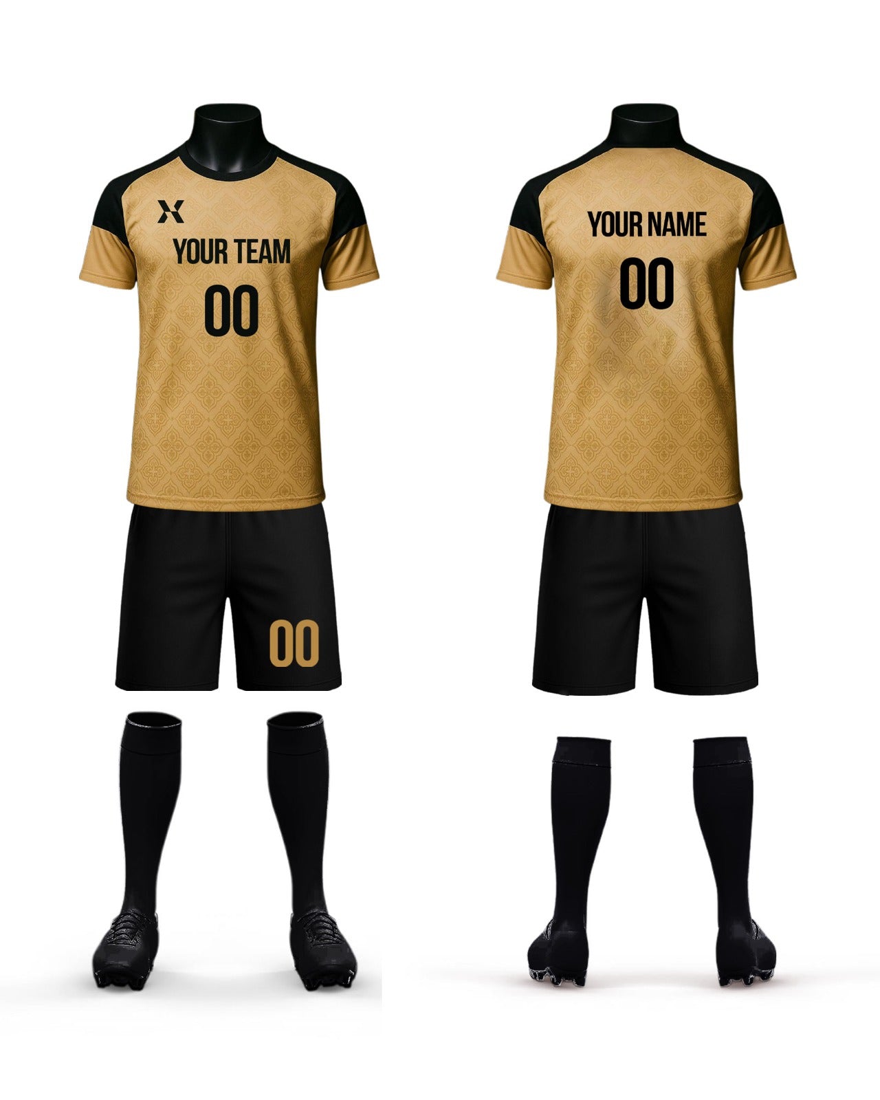 Golden Majesty Soccer Jersey / Custom Kit