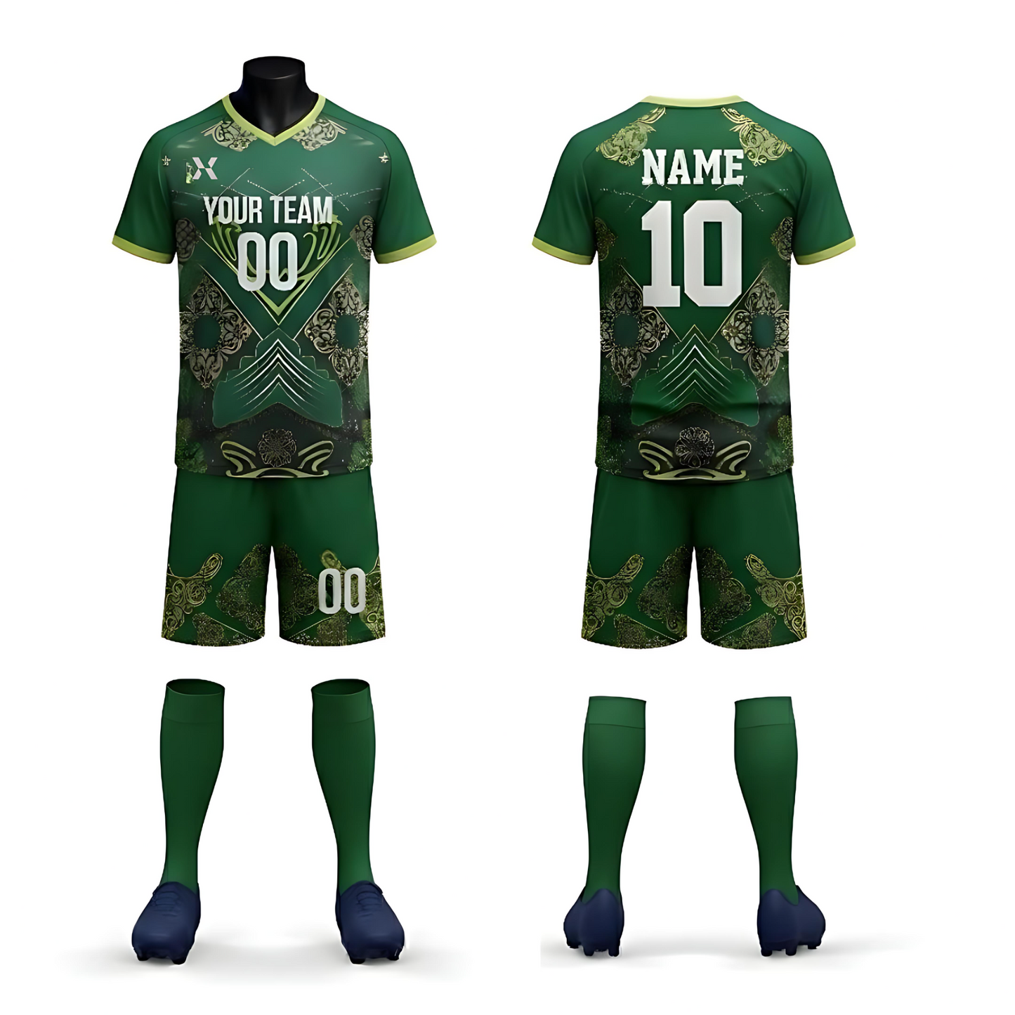 Emerald Guardian Custom Soccer Jersey / Kit