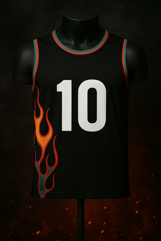 Dynamic Flame Athletic Tank Top