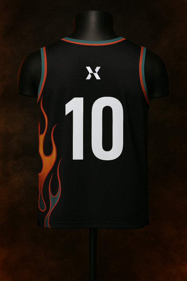 Dynamic Flame Athletic Tank Top