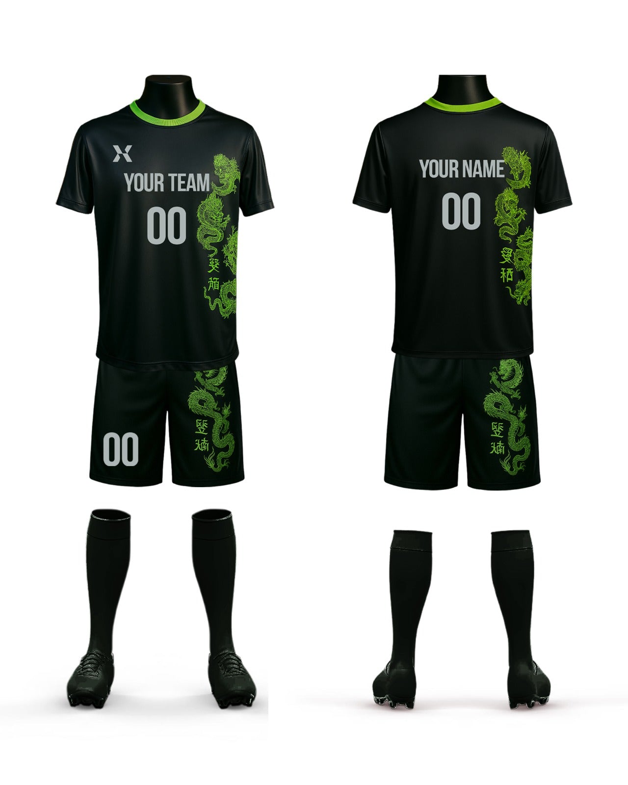 Mystic Dragon Soccer Jersey / Custom kit