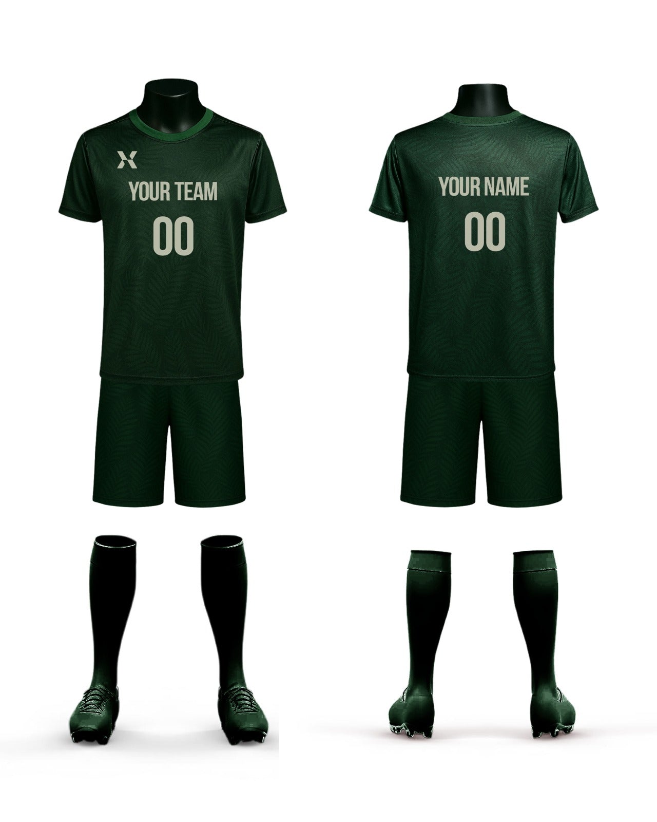 Forest Whisper Custom Soccer Jersey / Kit