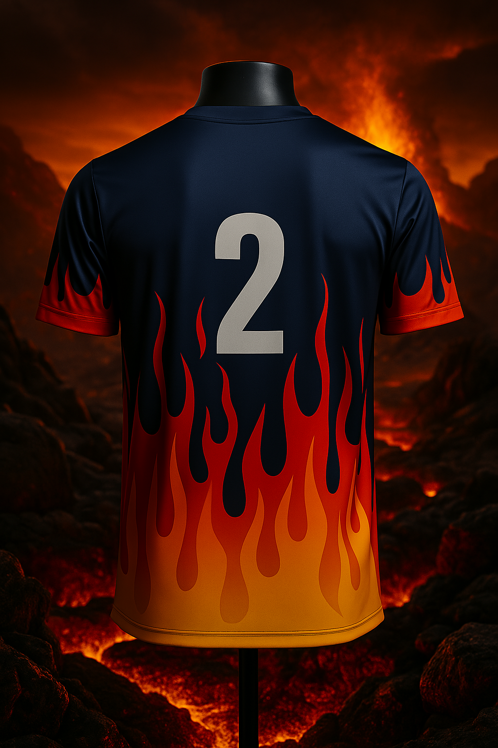 Blazing Inferno Soccer Jersey / Custom Kit